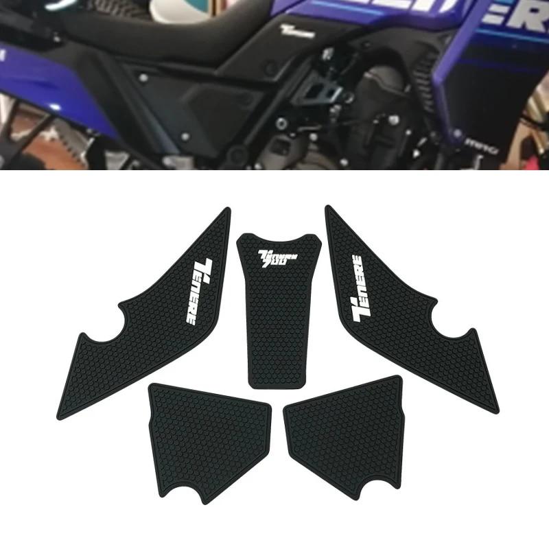 For YAMAHA TENERE 700 Side Fuel Tank Pad Tenere 700 Rally T700 XTZ 690 -2022 Tank Pads Protector Stickers Side Sticker