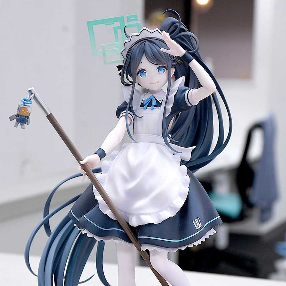 Bluearchive Алиса Фигурка Действия Сделанная Вручную Анимация Maid Квадратный Элемент Милая Красивая Девушка Модель Подарки Игрушки