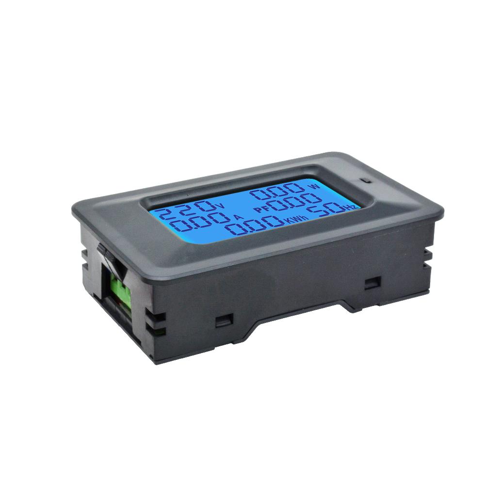 AC110-250V 20A 100A Цифровой вольтметр-амперметр LCD Тестер мощности Измеритель энергии Ампер-вольт Ваттметр Тестер Детектор