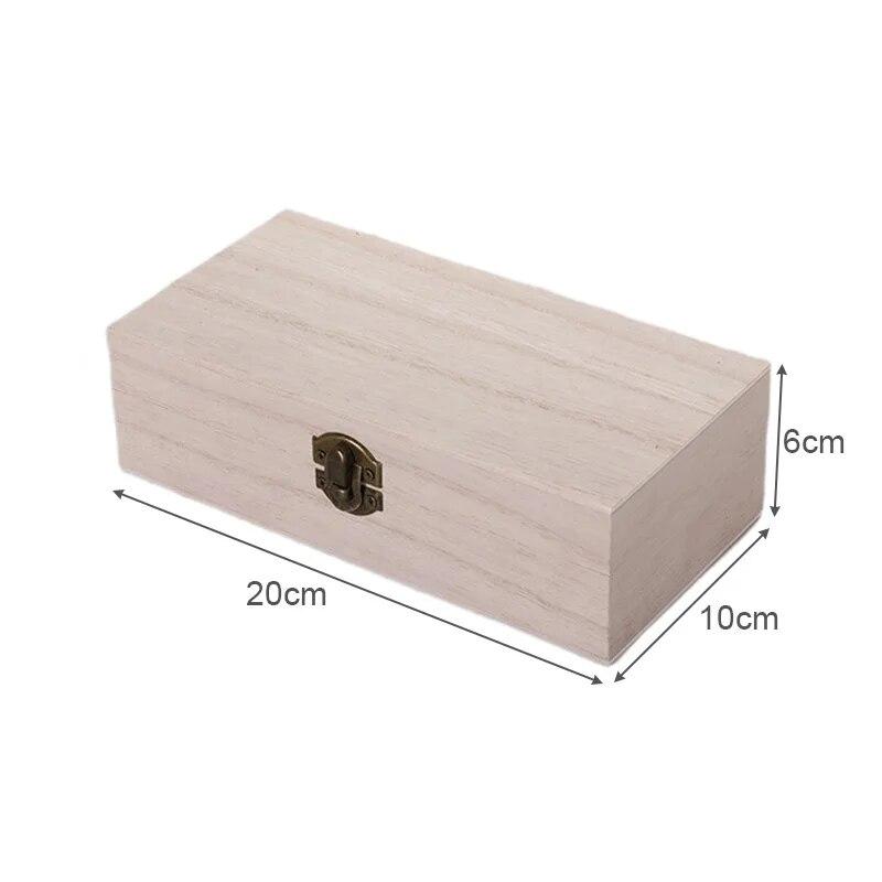 Деревянный ящик в стиле ретро, ​​винтажный футляр для ювелирных изделий, архаичный ящик для хранения ювелирных изделий, домашний настольный деревянный ящик для хранения мелочей, шкатулка