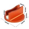 Pinch Weld Jack Pad Car Slotted Jack Pad Magnetic Strong Load-Bearing Precise Positioning Frame Rail Protector For Car Sedan