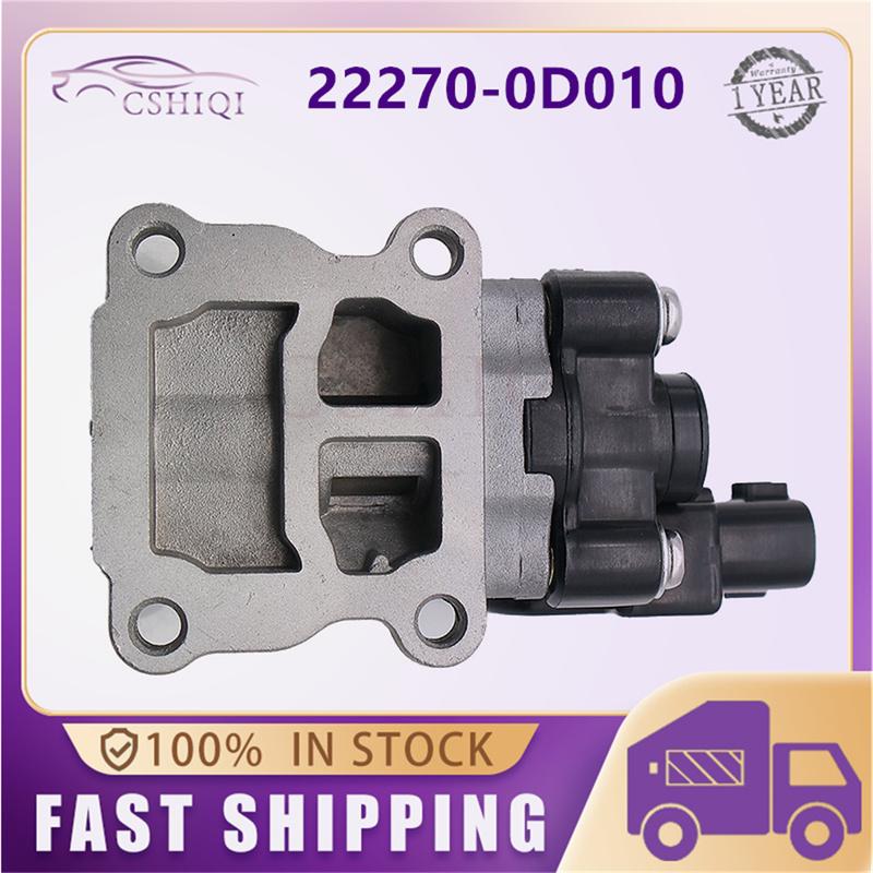 22270-0D010 Клапан управления холостым ходом 22270-22010 222700D010 2227002010 Для Chevrolet Prizm Toyota Corolla 1.8L 1998-2002 Автозапчасти