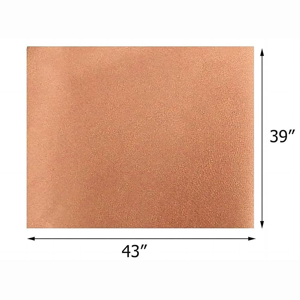 New 1.1x1Meter RFID Shielding Block Gold Copper Polyester WiFi/RF Anti-Radiation Cloth Conductive Copper Fabric