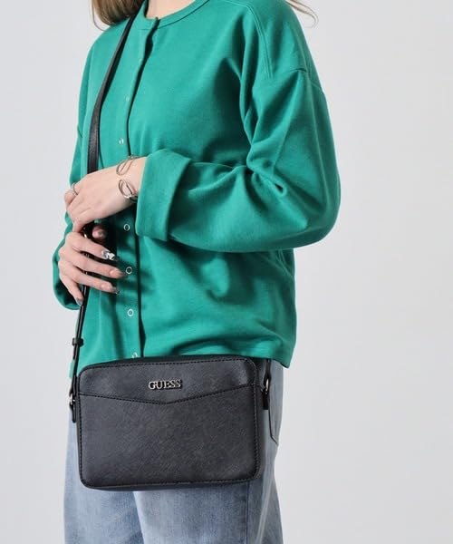 Guess McClain Мини-камера Кроссбоди На плечо Кроссбоди SF872979 Сумка, Черный, Сумка, Золотой, (черный)