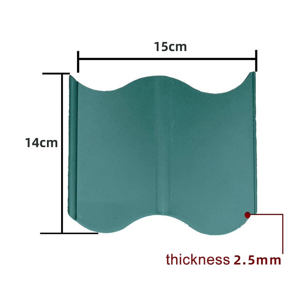 Забор с гвоздями для земли Садовый забор Пластиковый двор Декоративный забор Уличный штекерный забор Садовые принадлежности