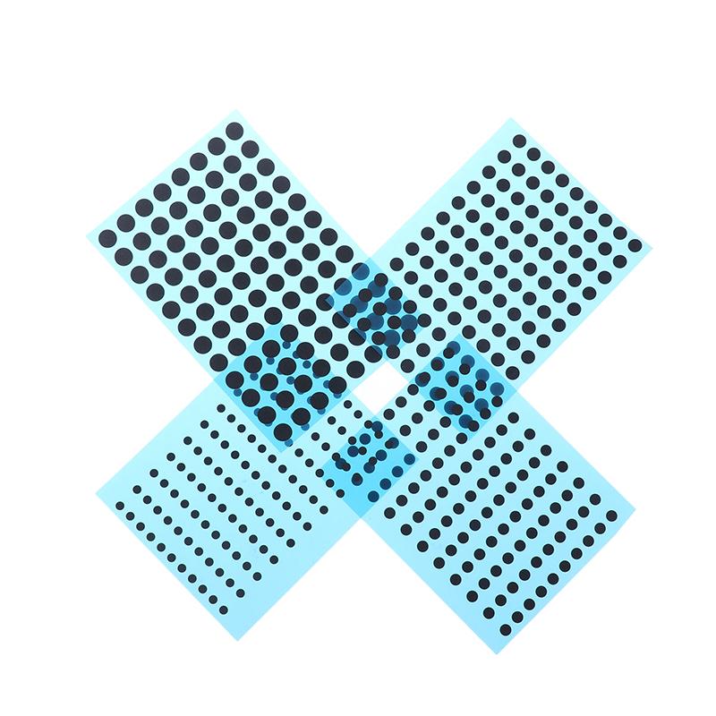 Diameter 3/4/5/6 Mm 4 Sizes Black Conductive Rubber Pads Keypad Repair Kit For Ir Remote Control Conductive Rubber Buttons