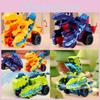 Dinosaur Toy Car With Inertia Collision Transforming For Kids Playroom