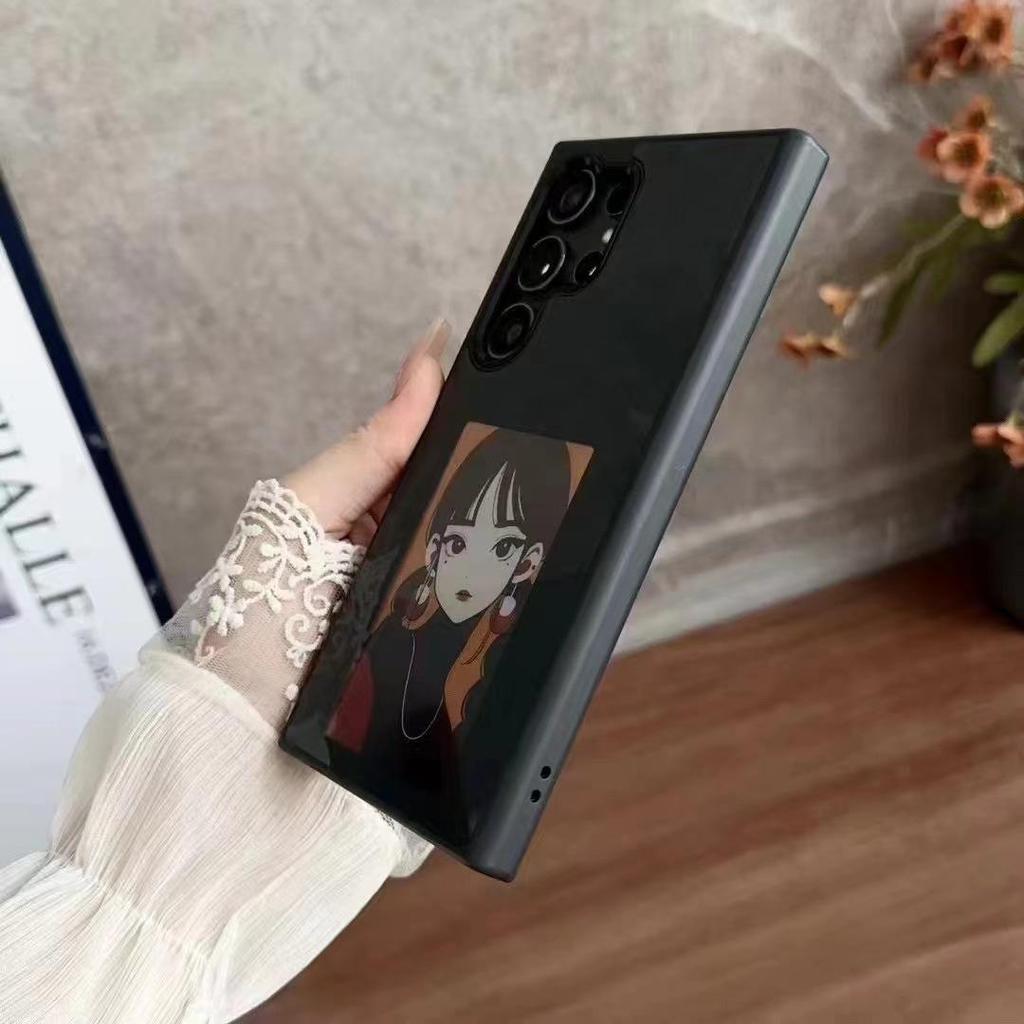 Доступен защитный чехол для Samsung S24 Ultra с четырехцветным E-Ink экраном, NFC, функцией зеркалирования экрана, возможностями DIY и защитой от падений.