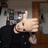 Забавный дизайн Вязаная крючком маска для лица Вязаная крючком шуточная шапка-аксессуар Абстрактная вязаная крючком маска для головы с пальмами Вечеринка