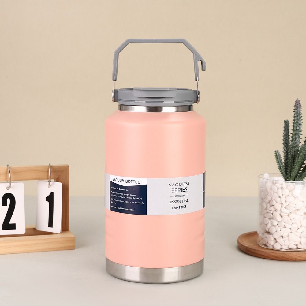 Portable Coffee Travel Mug Large Capacity Outdoor Insulated Mug Thermal Water Bottle  Travel