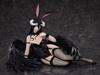 Overlord Albedo Black Bunny масштабная пластиковая окрашенная готовая фигурка Ver. 1/4