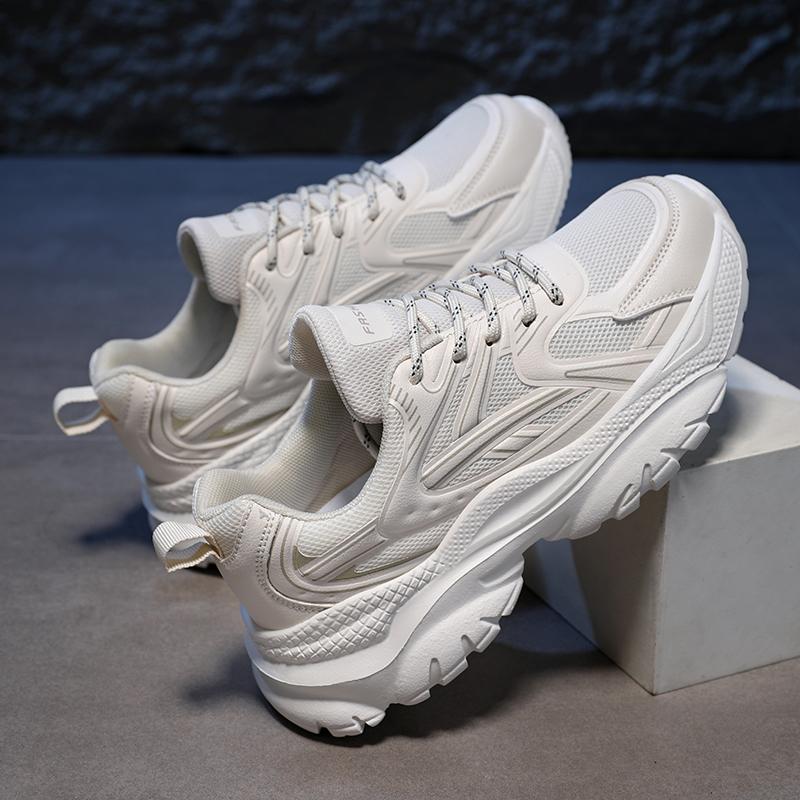 Всесезонные женские спортивные туфли, Дышащие женские спортивные туфли, Женские спортивные туфли на толстой подошве, увеличивающие рост