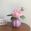 Modern Onion Ceramic Vase Minimalist Flower Pot Desktop Ornament Garlic Shape Vase  Dried Flower