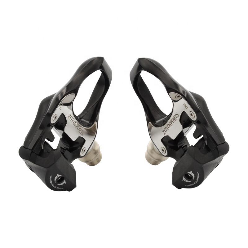 ZOYOSPORTS Ultralight Cycling Road Bike Bicycle Self-Locking Pedals SPD-SL Aluminum Alloy Bicycle Pedal Bike Parts