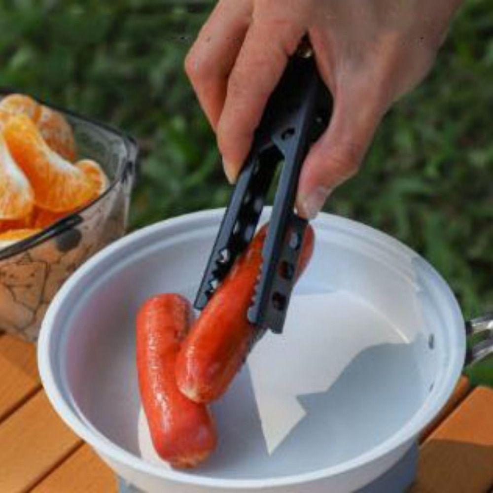 2 Colors Outdoor Food Clip 124*28mm Household Kitchen Tools  Tableware Accessories