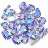 Смешанная дрель-лапка со стеклянным покрытием AB Crystal Швейная дрель Стразы Одинарная дрель DIY Ювелирные аксессуары Свадебные аксессуары для одежды