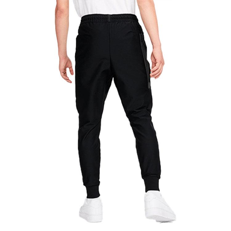 Nike Спортивные спортивные штаны Jogger с эластичным поясом и шнурком для мужчин, черные DD6599-010