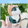Whimsical Plush Cat Keychain Playful Doll Toy Cozy Backpack Accessory For Cat Fans