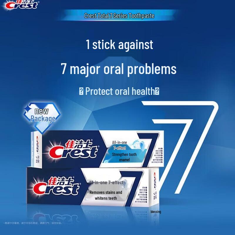 Crest Универсальная зубная паста 7 эффектов против налета