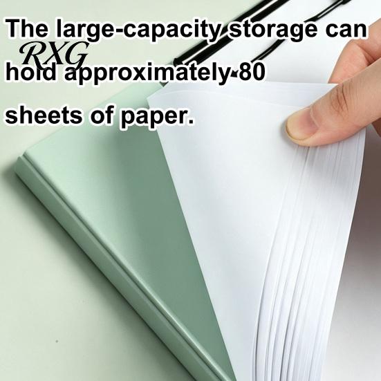 Lightweight Writing Surface for Field Work Folder Clipboard with Metal Clip, Multipurpose A4 Plastic File Sturdy Nurses Folder, Memo Document