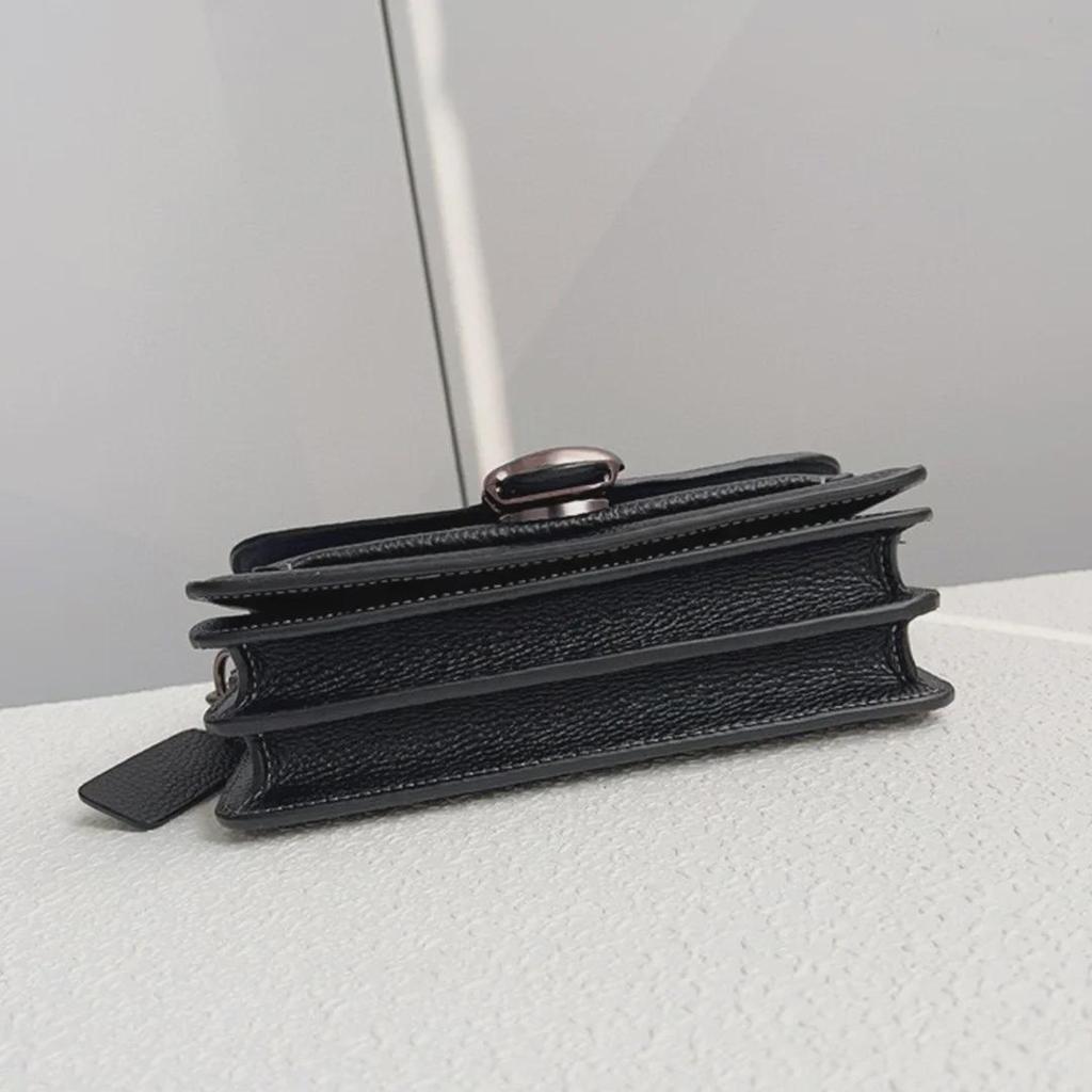 2023 Retro Lychee Grain Cowhide Tabby 20 Dionysus сумка через плечо - женская квадратная сумка-мессенджер