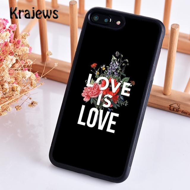Krajews Gay Lesbian LGBT Rainbow Pride ART Phone Case For iPhone 17 Air 16 15 14 plus 11 12 13 pro max coque Fundas