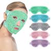 Cooling Ice Face Gel Beads Hot Cold Compress Pack Reusable Ice Gel Mask Pressure Relief Puffy Eyes Migraine Skin Care