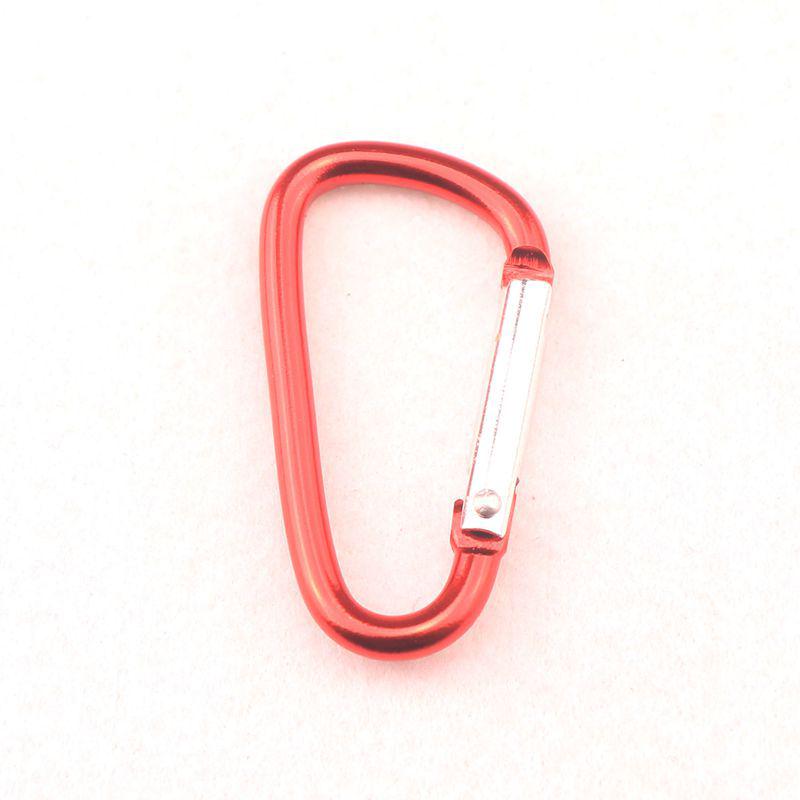 D-образный карабин из алюминиевого сплава: Дезинфицирующее средство для рук, бутылка для воды, одежда и брелок-аксессуар