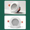 Circular Air Outlet Cover For Exhaust System 100mm Size acrylonitrile Adjustable And Flexible