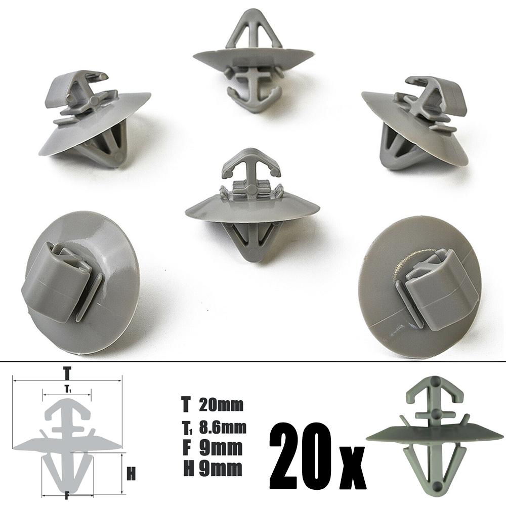 Пластиковые зажимы для Opel Vivaro Renault Trafic Iveco, боковой молдинг, нижняя защита, крепеж для обшивки двери 7703077421 500326896