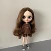 Новый Набор из 2 Предметов Одежды Ручной Работы для Кукол Blythe: Свитер и Короткая Юбка, Спортивный Повседневный Костюм для Blyth OB24 Azone Licca Pullip Кукол 1/6