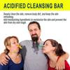 Acidified Cleansing Bar, 24-Hour Odor Control, Removes Odor Better than Soap, Acidified Cleansing Bar Skincare Cleansing Bar Soap