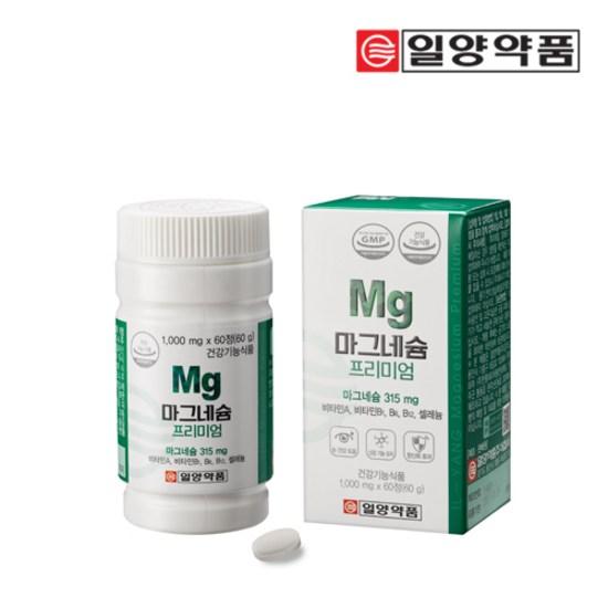 Magnesium Premium, 60 Tablets, 2 units,Korean Health Food