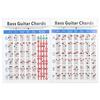 Bass Guitar Chords Chart 4?String Electric Reference Paper Exercise Tool for Beginners