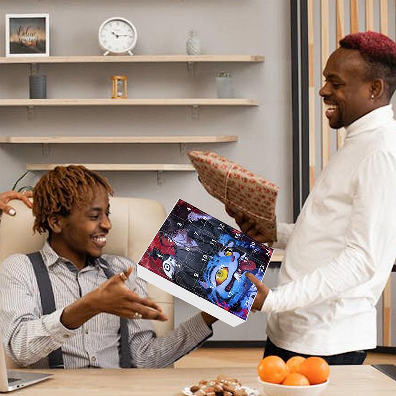 Hunters Advent Calendar, Keychain Countdown Calendar With 24 Keychain Toys Gifts,Decorations Advent Calendar