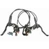 Lightweight SHIMANO High Performance Hydraulic Disc Brake BL-MT200 BR-MT200 Front and Rear Set Black... (No Rotor)