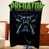 Плед-бросок из фланели с принтом P-Predator, легкий, уютный, прочный, моющийся, милый, крутой