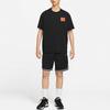 Nike American Vintage Logo Print Elastic Short Sleeve Drop Shoulder T-Shirt Men Tops Black DZ2684-010