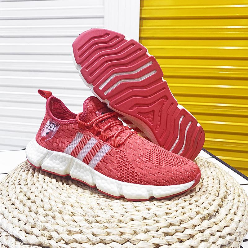 Мужские сетчатые кроссовки больших размеров 39-47 - Дышащая спортивная обувь для бега в зале, Легкая повседневная спортивная обувь