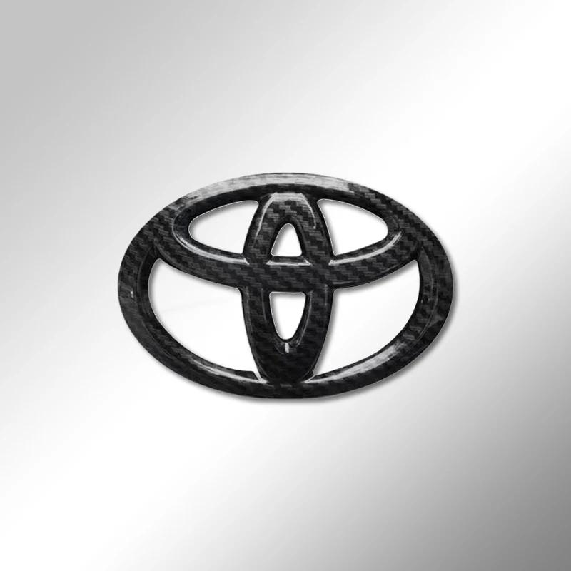 1 шт. ABS Логотип Toyota Наклейка на руль для Toyota Hilux Prius Avensis Auris Verso Corolla Camry Автоаксессуары