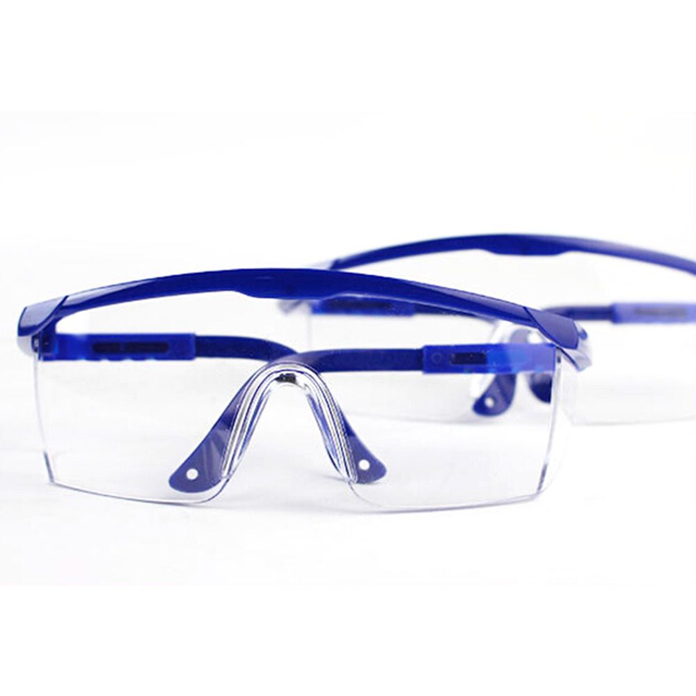 Adjustable Outdoor Sports Safety Glasses Clear Lens Eyewear Vented Goggles Eye Protection
