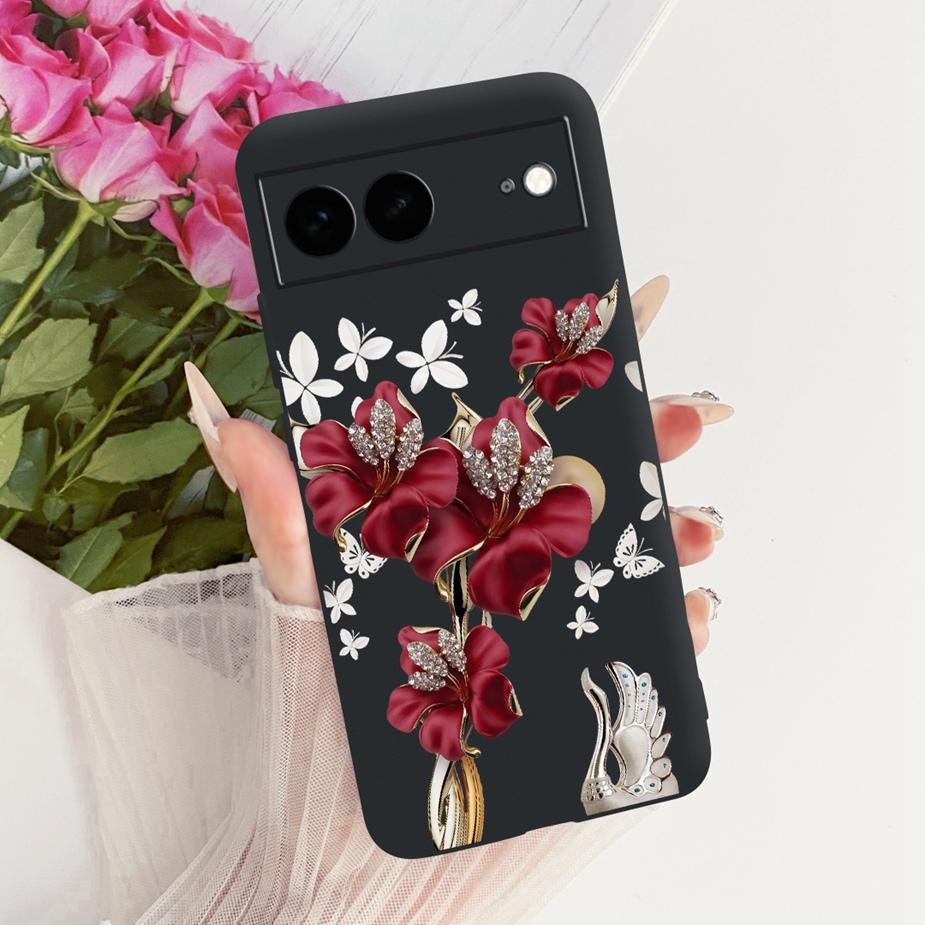 Чехол для Google Pixel 7 Pro Крутой Дракон Модный Расписной Чехол Мягкий ТПУ Чехол для Телефона Для Google Pixel 7A Pixel7 Pro Задняя Крышка Сумки
