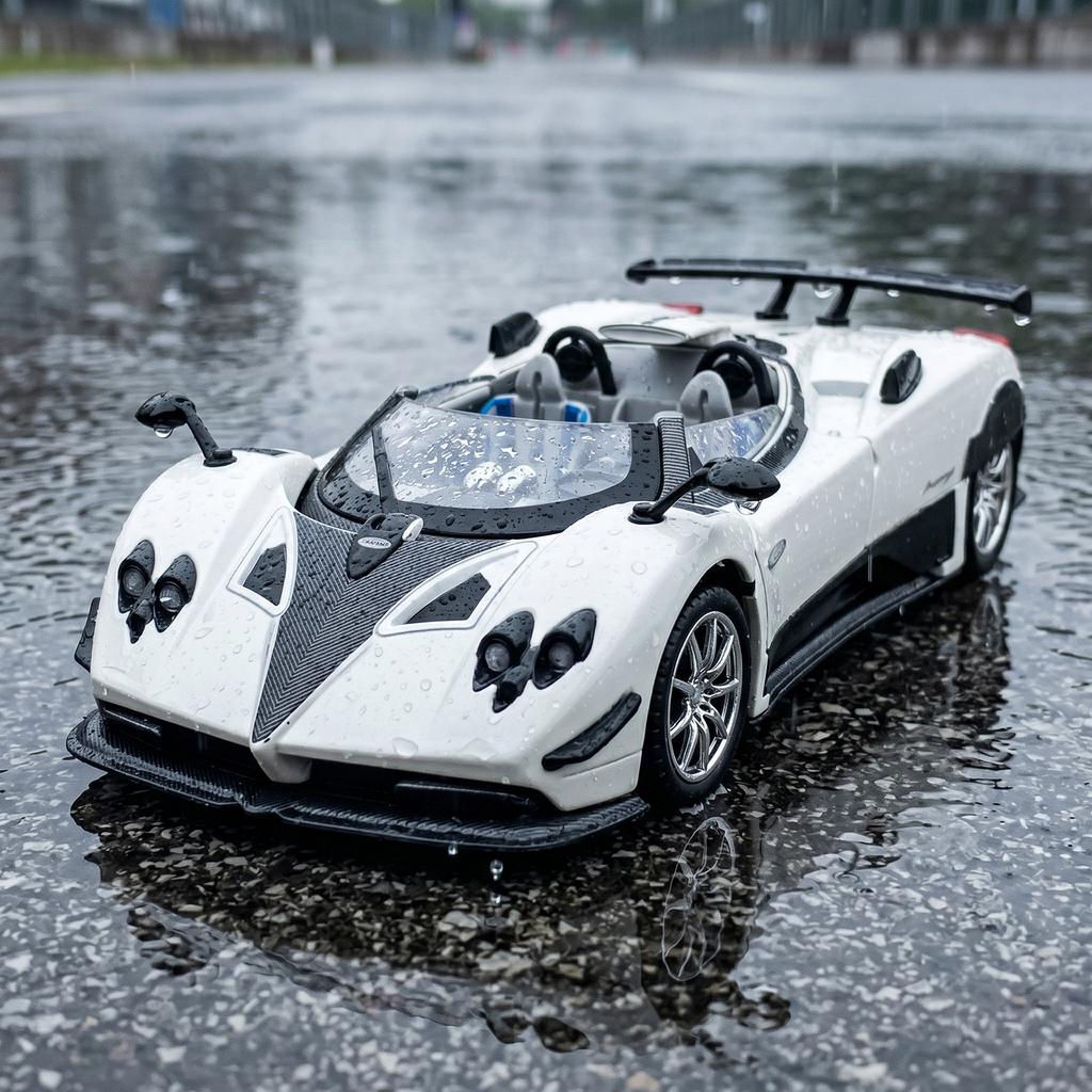 1:24 Pagani Zonda HP Barchetta Ограниченная серия Открытый гиперкар Литой металлический модельный автомобиль Домашний модный и настольный дисплей Украшение