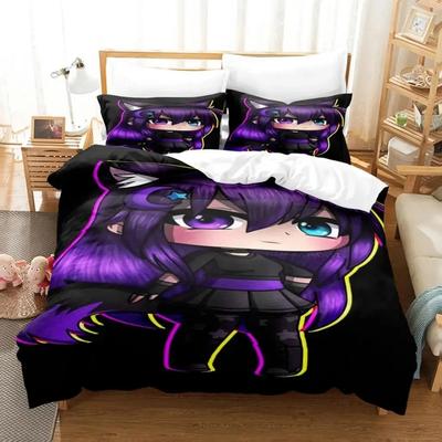 3D The Gacha Girl Постельное белье Пододеяльник Комплект с наволочкой Твин Полный Queen King Постельное белье Постельное белье