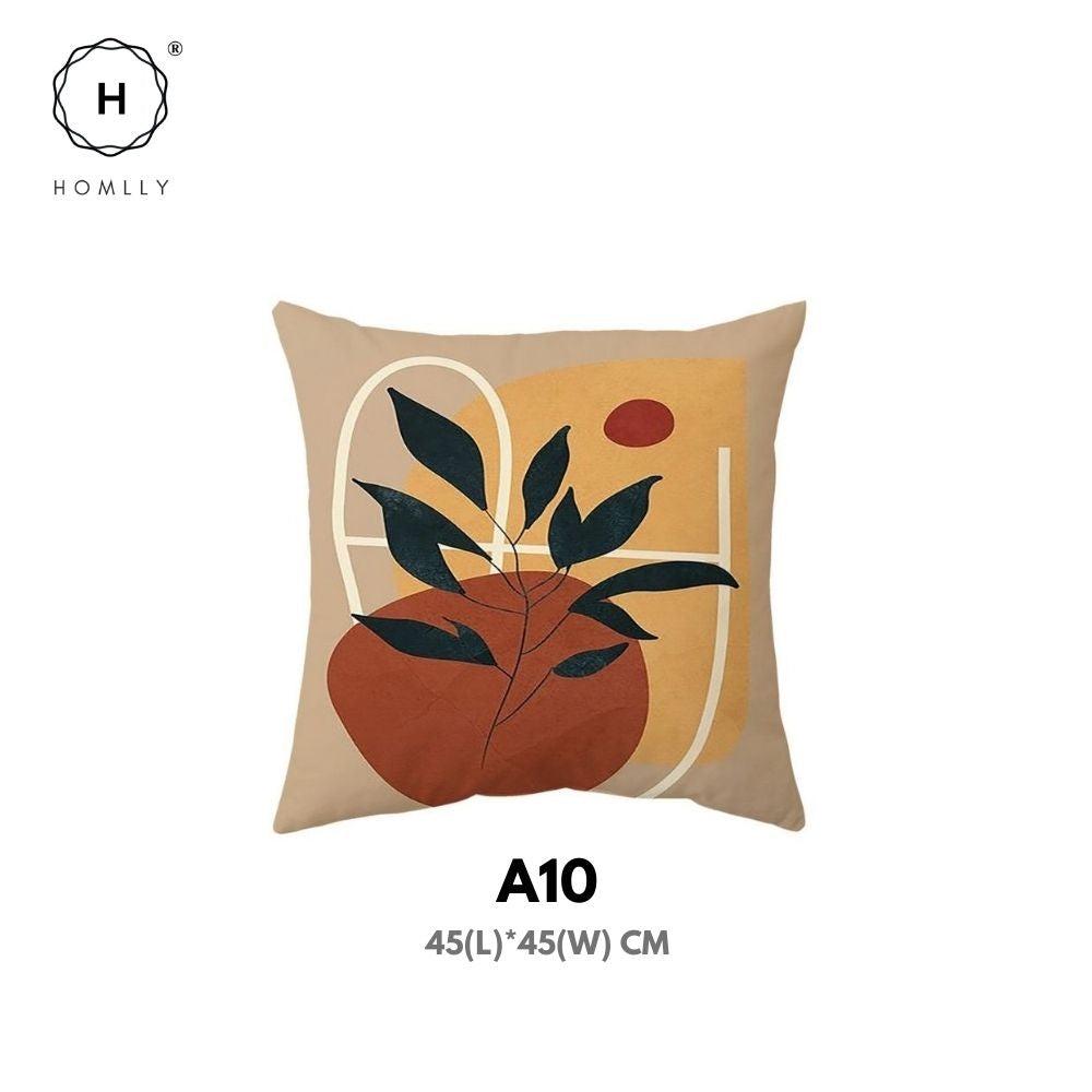 Homlly Nordic Morandi I Decorative Cushion Sofa Pillow Cover Case (2PCS)