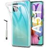 Silicone Gel Case - VCOMP - Samsung Galaxy A51 - UltraSlim - Perfect Fit - Transparent