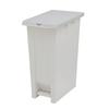 Captain Stag Pedal Pail #70, Double-Door, White, Made In Japan, UY-7058