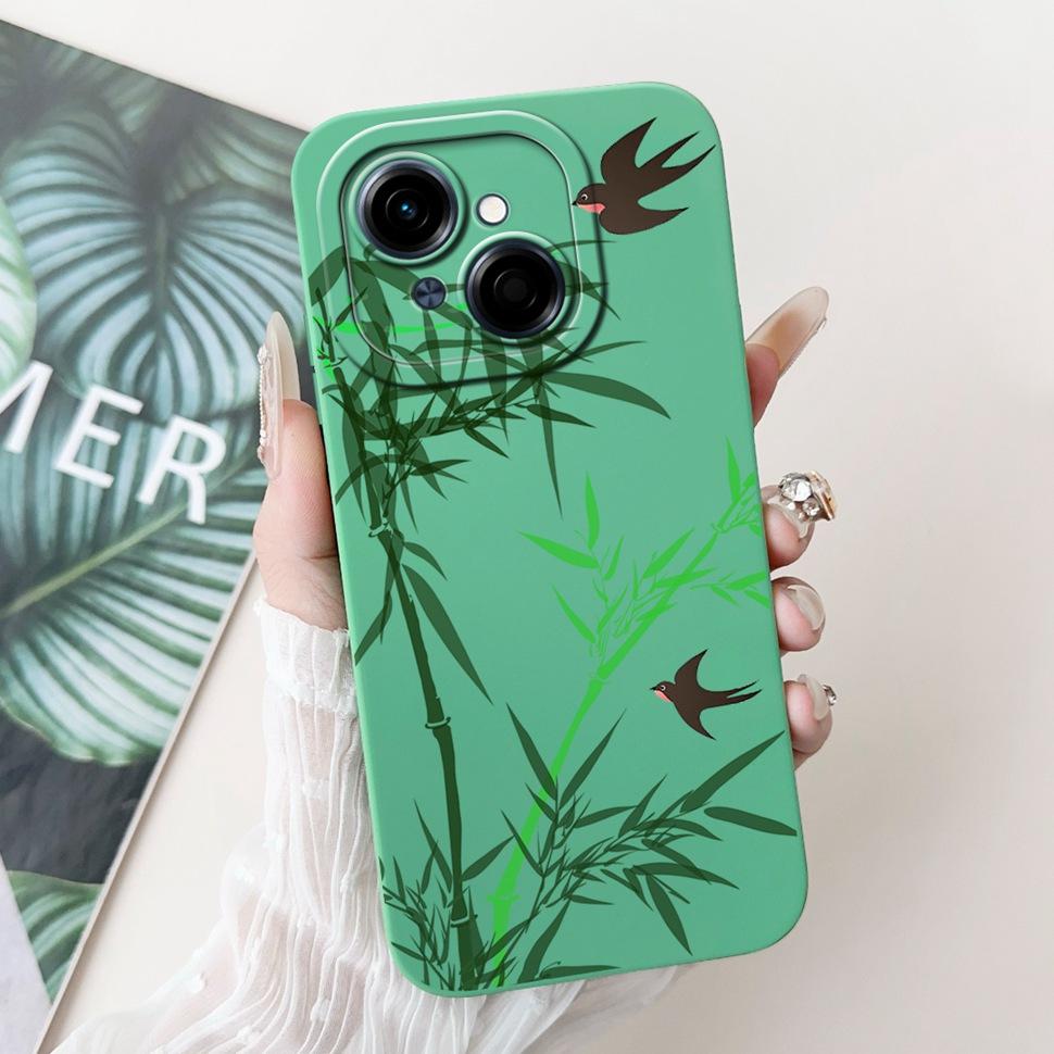 Милый Панда Для Tecno Spark Go 1 2024 Чехол Мягкий Силиконовый Чехол Для Tecno Spark Go 2025 SparkGo 1 Go1 Pop 9 Pop9 Чехлы Сумки 6.67"