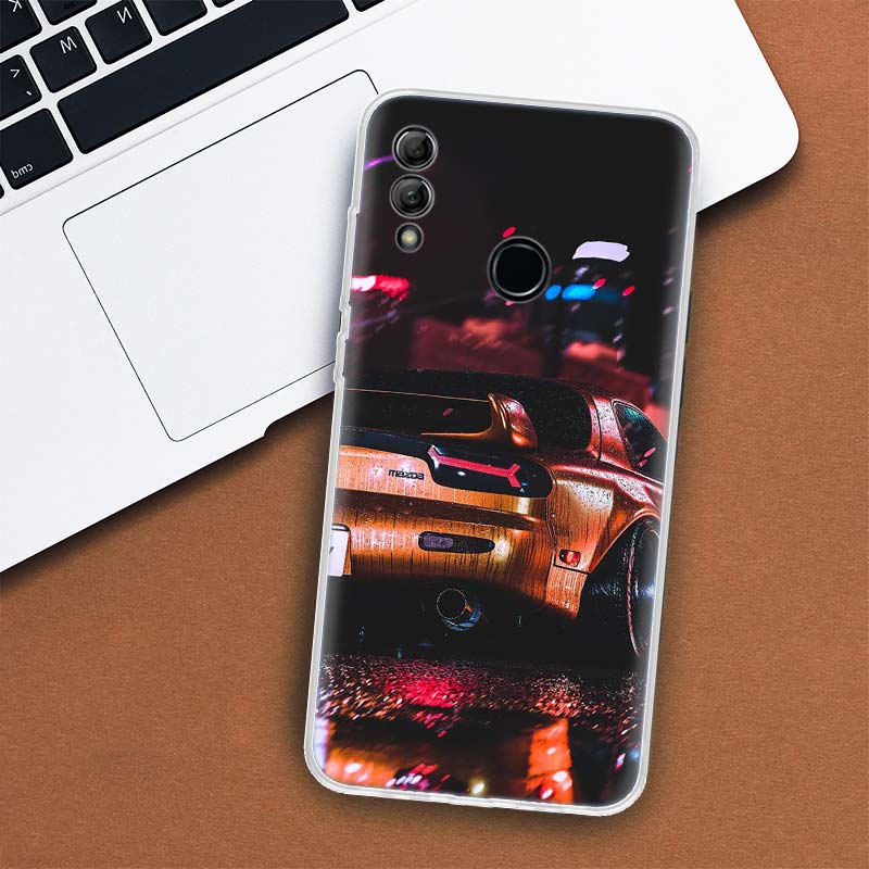 JDM Car RX7 MX5 Legends чехол для телефона для Huawei Y5 Y6 Y7 Y9S P Smart Z 2021 2019 Honor 10 Lite 9 20 9X 8S 8X 8A Pro 20i Coqu