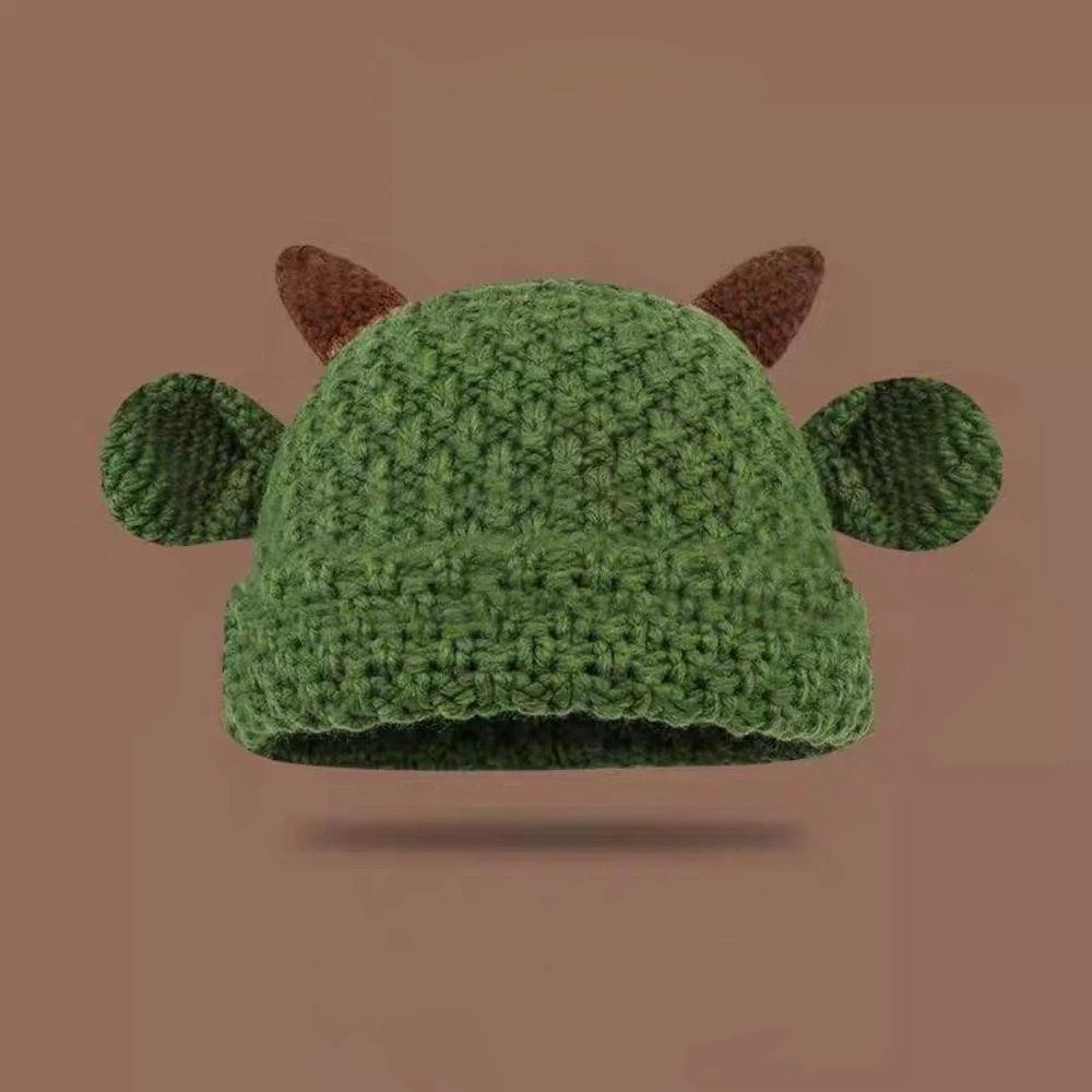 Keeping Warm Pullover Hat Cute Ear Women's Hat Cute Beanies Cap Winter